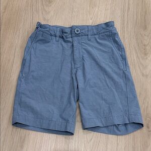 Johnnie O Size 8 Blue Casual Cotton Shorts